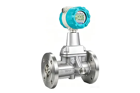 Medidor de fluxo de vórtice de precessão de aço inoxidável