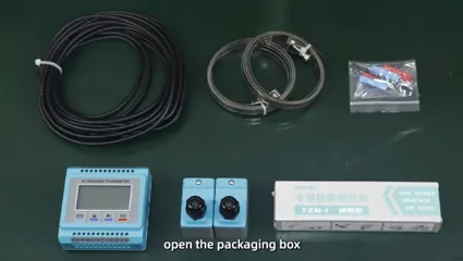 Vídeo de operação de instalação do medidor de fluxo ultrassônico modular Jujie